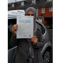 Driving Test Pass - Drive On School of Motoring, Slough