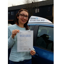 Driving Test Pass - Drive On School of Motoring, Slough